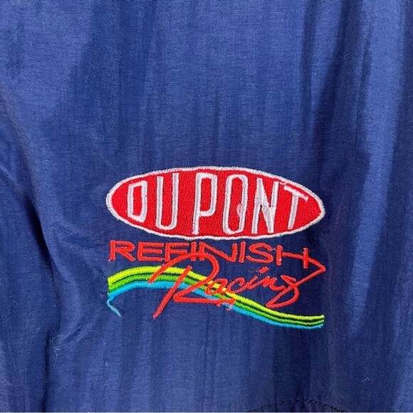 Vintage 90s Nascar Motorsport Jeff Gordon 24 Monte Carlo Dupont Racing Jacket XL - Picture 4 of 9